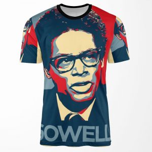 Thomas Sowell In Color All-over-print T-shirt