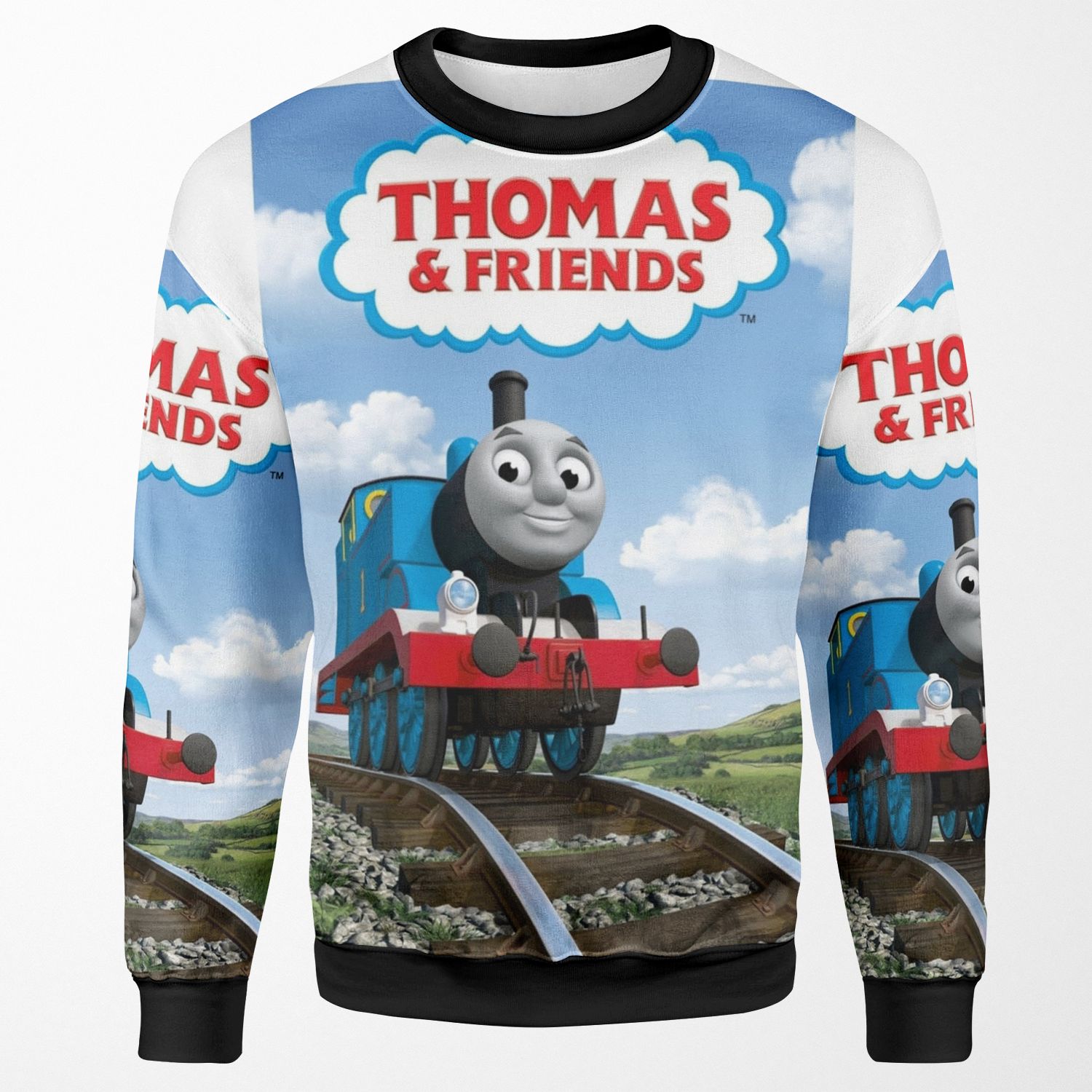 Thomas The Tank Engine All-over-print Unisex Sweatshirt