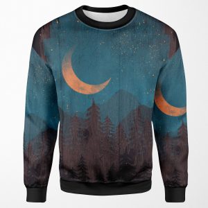 Those Summer Nights All-over-print Unisex Sweatshirt
