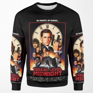 Threat Level Midnight All-over-print Unisex Sweatshirt