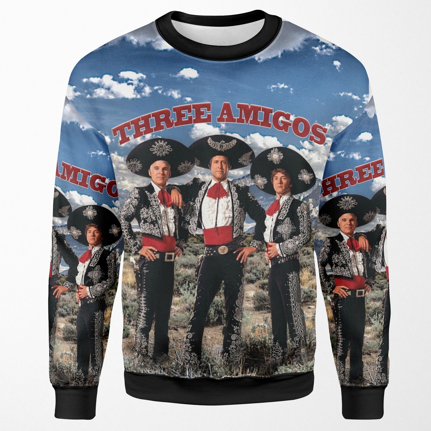 Three Amigos All-over-print Unisex Sweatshirt