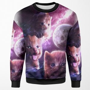 Three Delinquent Moon All-over-print Unisex Sweatshirt