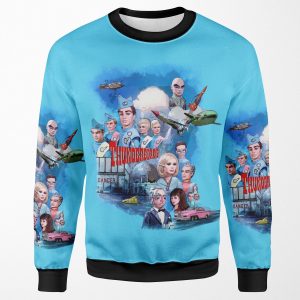 Thunderbirds Drawing 1 All-over-print Unisex Sweatshirt