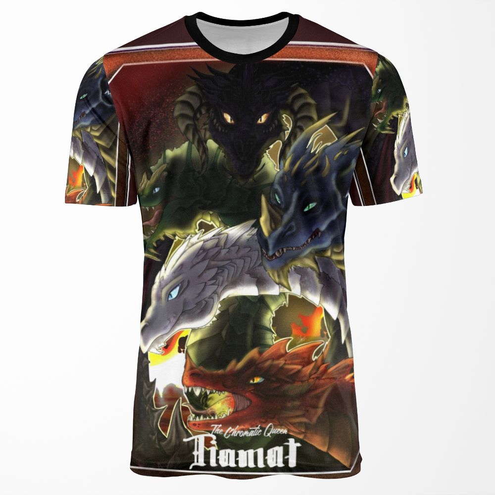 Tiamat The Chromatic Queen All-over-print T-shirt