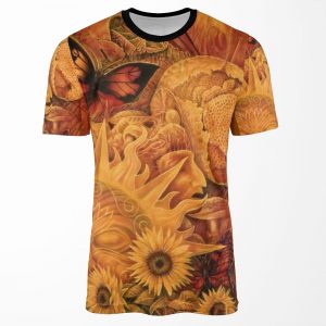 Tiamat Wild Honey All-over-print T-shirt