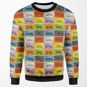 Ticket To Ride The Trains All-over-print Unisex Sweatshirt