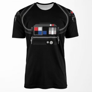 Tie Fighter Pilot Chest Box All-over-print T-shirt