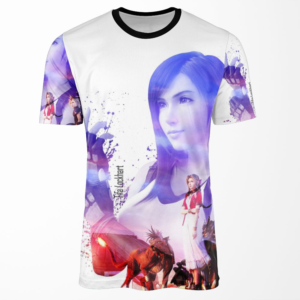Tifa Lockhart Final Fantasy 7 All-over-print T-shirt