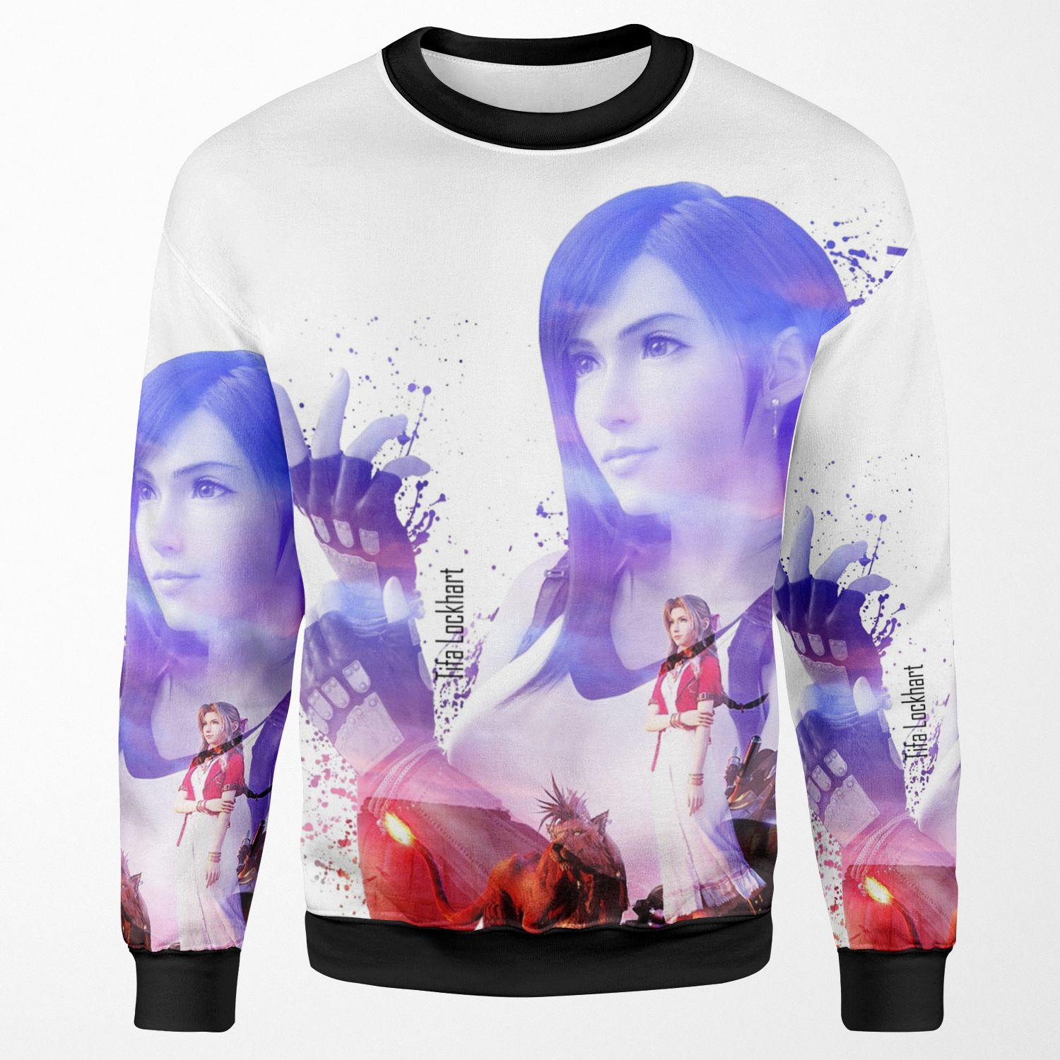 Tifa Lockhart Final Fantasy 7 All-over-print Unisex Sweatshirt