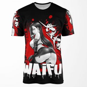 Tifa Lockhart Graffiti Ff7 Remake All-over-print T-shirt