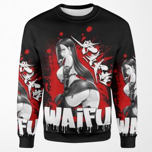 Tifa Lockhart Graffiti Ff7 Remake All-over-print Unisex Sweatshirt