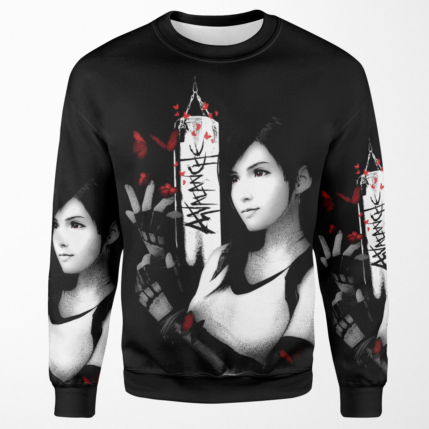 Tifa Punching Bag All-over-print Unisex Sweatshirt