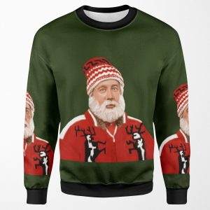 Tim Allen Santa Clause Digital Painting Portrait All-over-print Unisex Sweatshirt