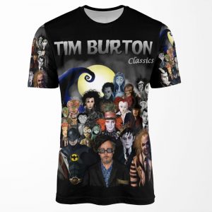 Tim Burton Classics All-over-print T-shirt