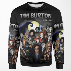 Tim Burton Classics All-over-print Unisex Sweatshirt