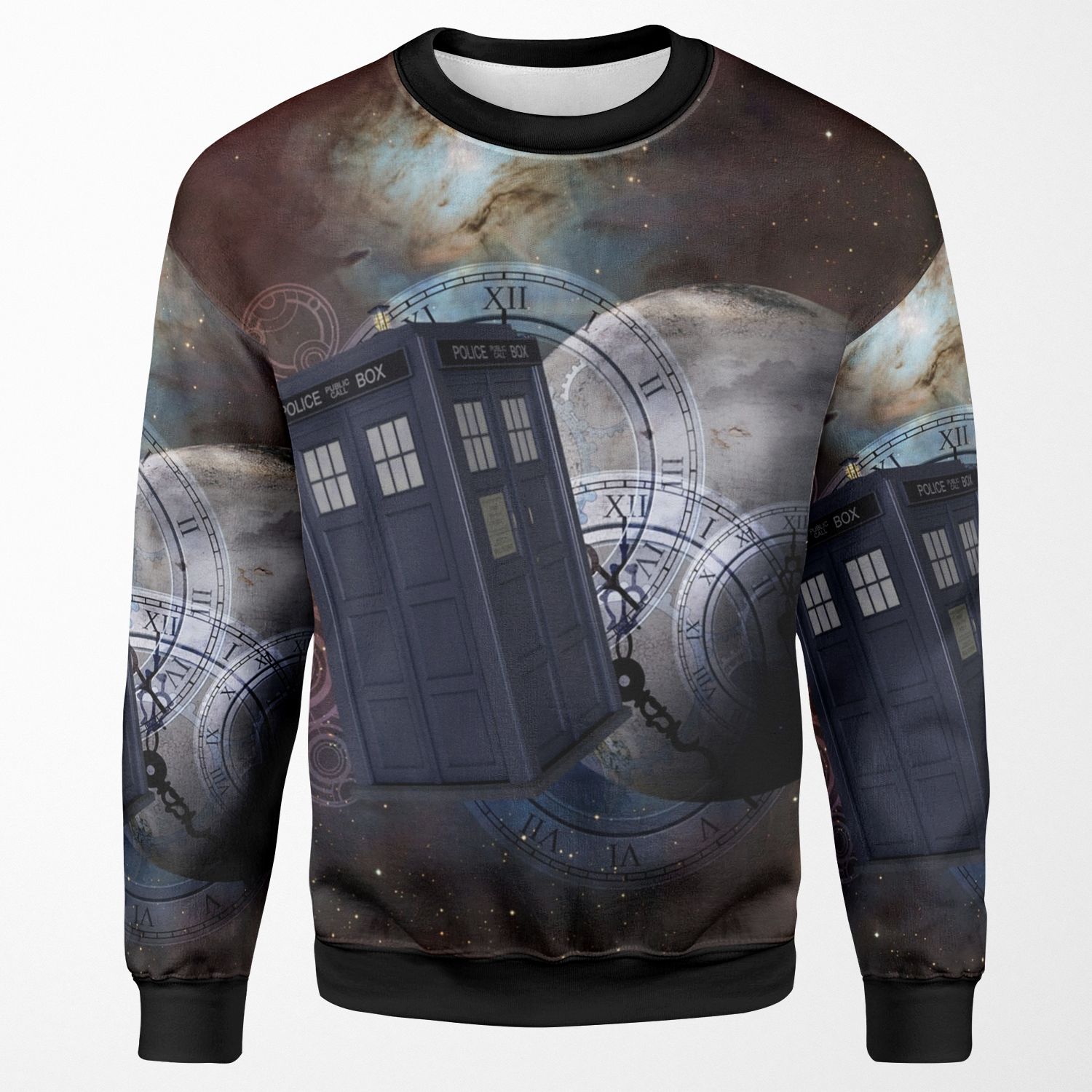 Time Flight 2 All-over-print Unisex Sweatshirt