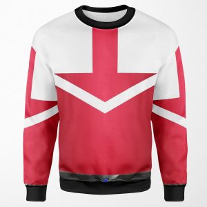 Time Force Red All-over-print Unisex Sweatshirt