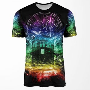 Time Storm Rainbow Version All-over-print T-shirt
