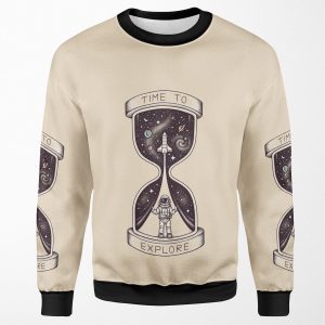 Time To Explore All-over-print Unisex Sweatshirt