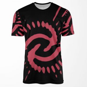 Time Vortex 1970 Pink All-over-print T-shirt