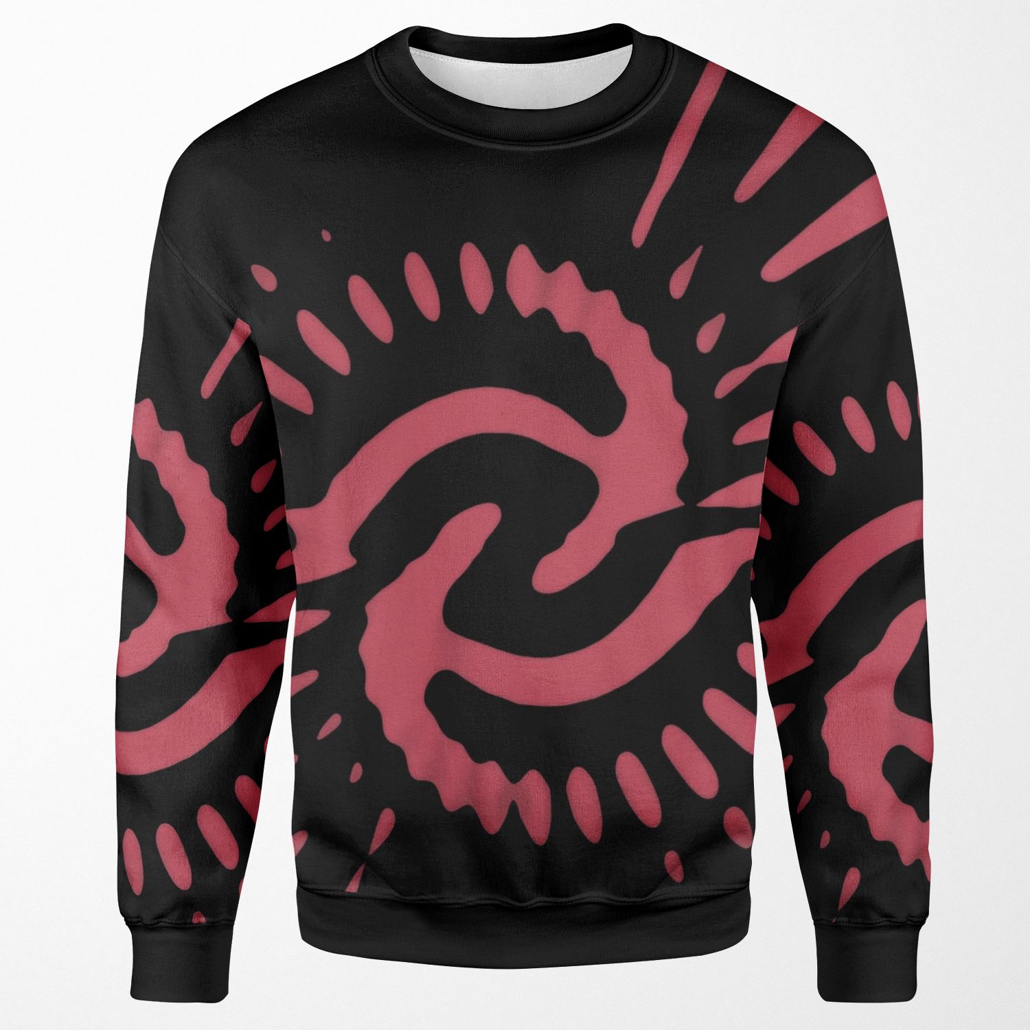 Time Vortex 1970 Pink All-over-print Unisex Sweatshirt