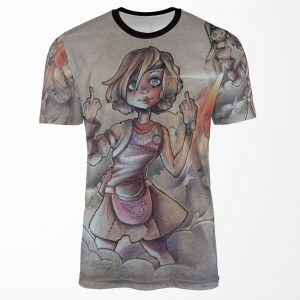 Tiny Tina Borderlands All-over-print T-shirt