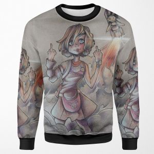 Tiny Tina Borderlands All-over-print Unisex Sweatshirt