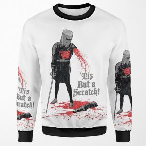 Tis But A Scratch All-over-print Unisex Sweatshirt