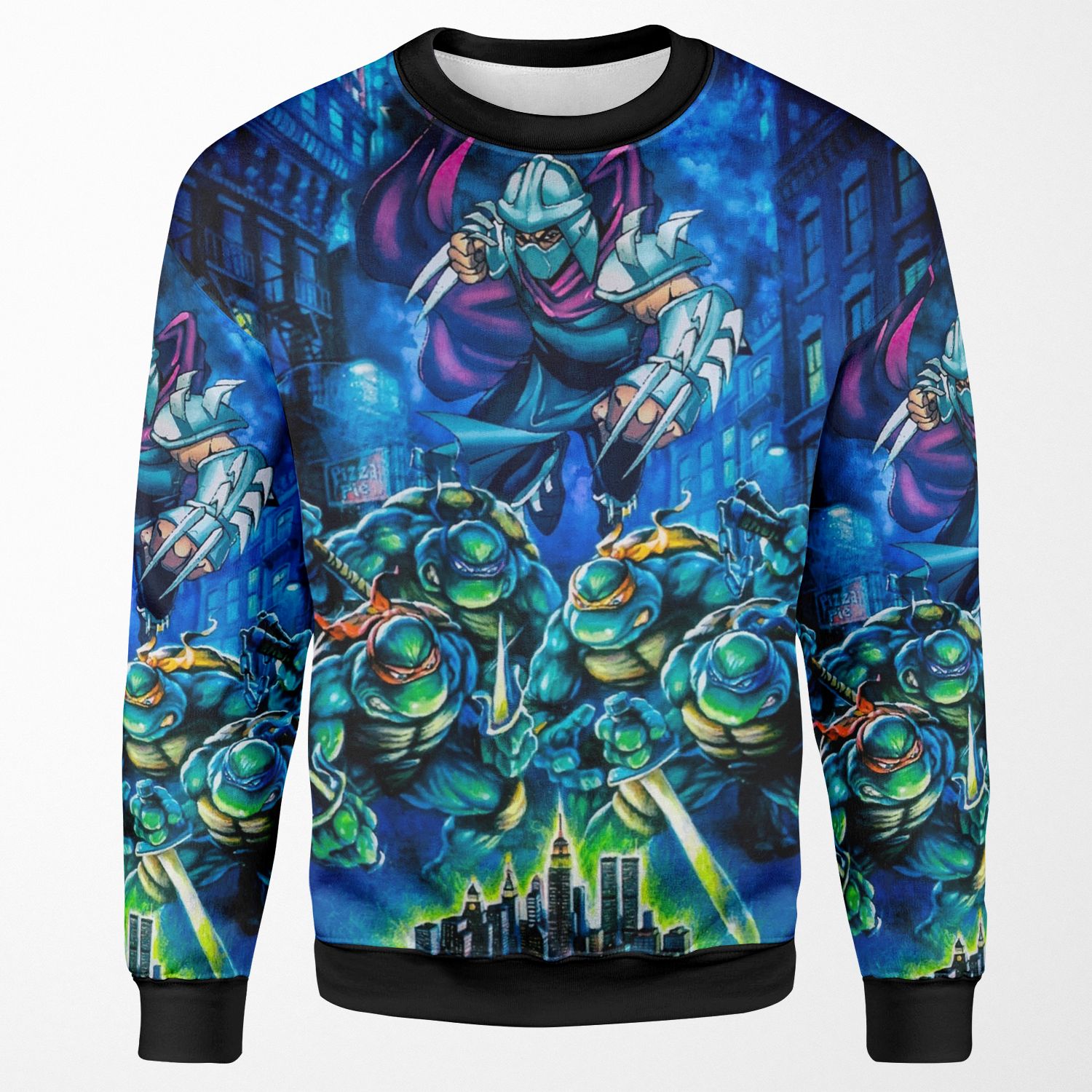 Tmnt Hyper Stone Manhattan All-over-print Unisex Sweatshirt