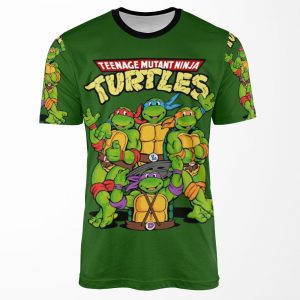 Tmnt Teenage Mutant Ninja Turtles All-over-print T-shirt