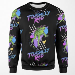 Toadally Rad All-over-print Unisex Sweatshirt