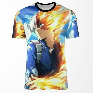 Todoroki Shoto All-over-print T-shirt