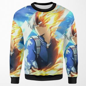Todoroki Shoto All-over-print Unisex Sweatshirt
