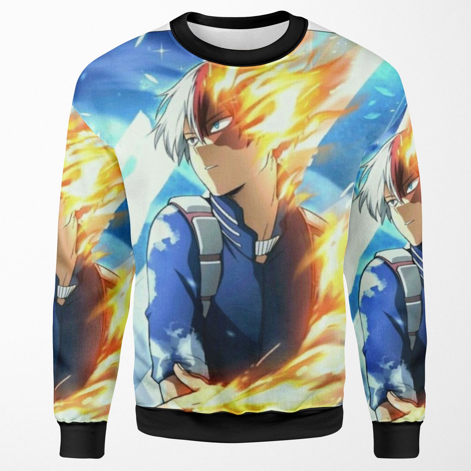 Todoroki Shoto All-over-print Unisex Sweatshirt