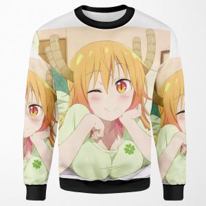Tohru Miss Kobayashi S Dragon Maid All-over-print Unisex Sweatshirt