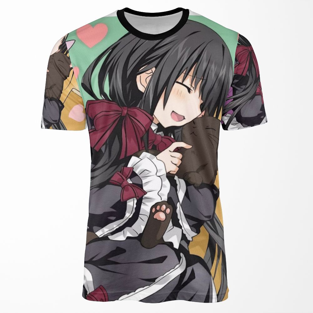 Tokisaki Kurumi Date A Live All-over-print T-shirt