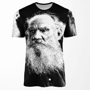 Tolstoy All-over-print T-shirt