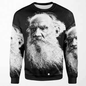 Tolstoy All-over-print Unisex Sweatshirt