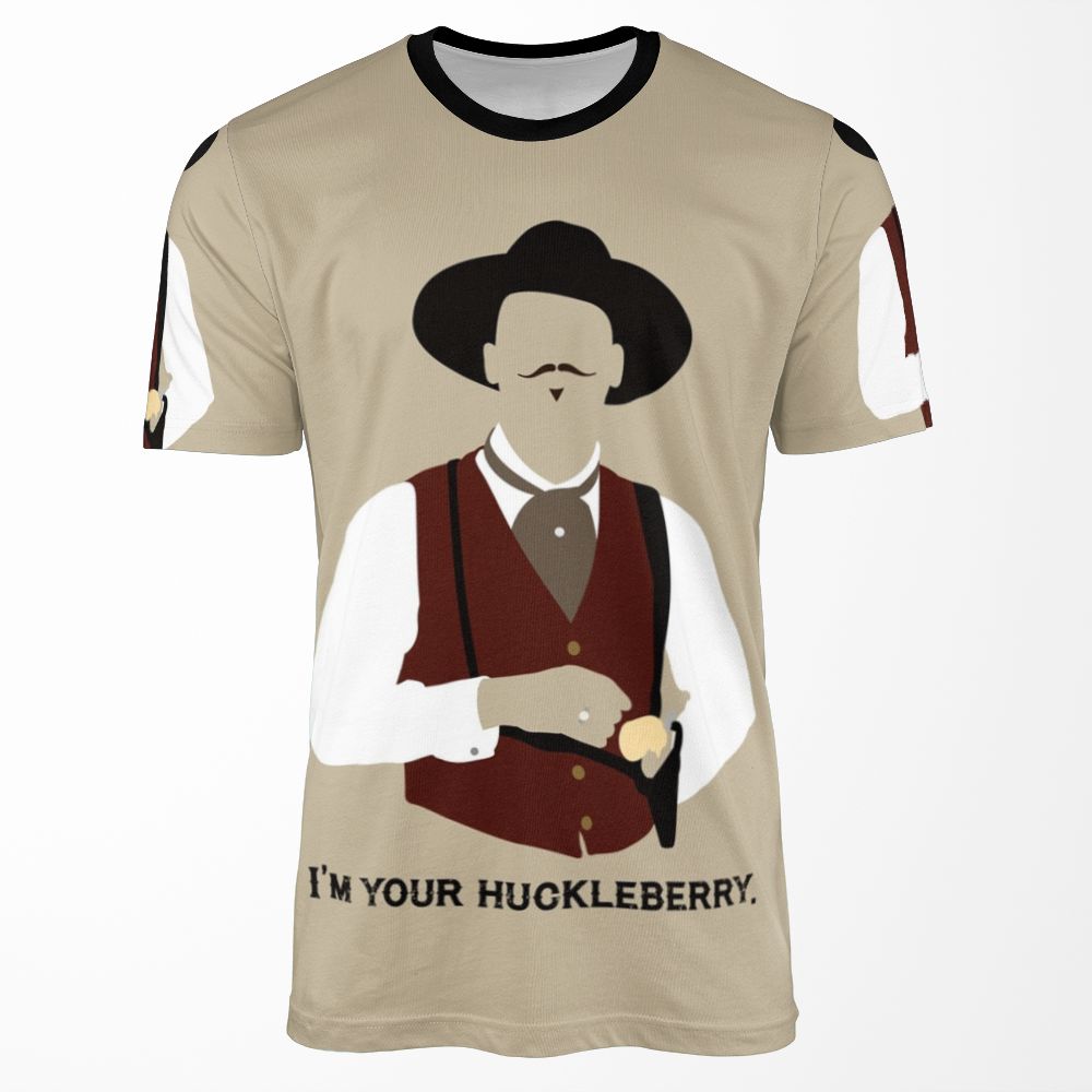 Tombstone I M Your Huckleberry All-over-print T-shirt