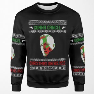 Tommy Egan Cancel Christmas Design All-over-print Unisex Sweatshirt