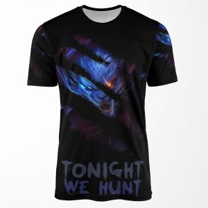 Tonight We Hunt Rengar All-over-print T-shirt