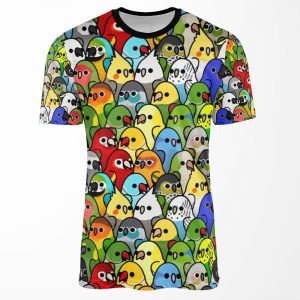 Too Many Birds Bird Squad Classic All-over-print T-shirt