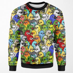 Too Many Birds Bird Squad Classic All-over-print Unisex Sweatshirt