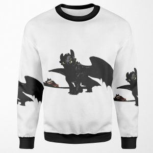 Toothless All-over-print Unisex Sweatshirt