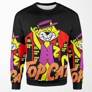 Top Cat All-over-print Unisex Sweatshirt