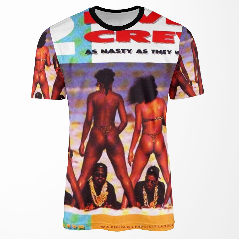 Top The 2 Live Crew All-over-print T-shirt