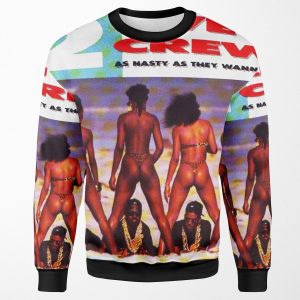 Top The 2 Live Crew All-over-print Unisex Sweatshirt