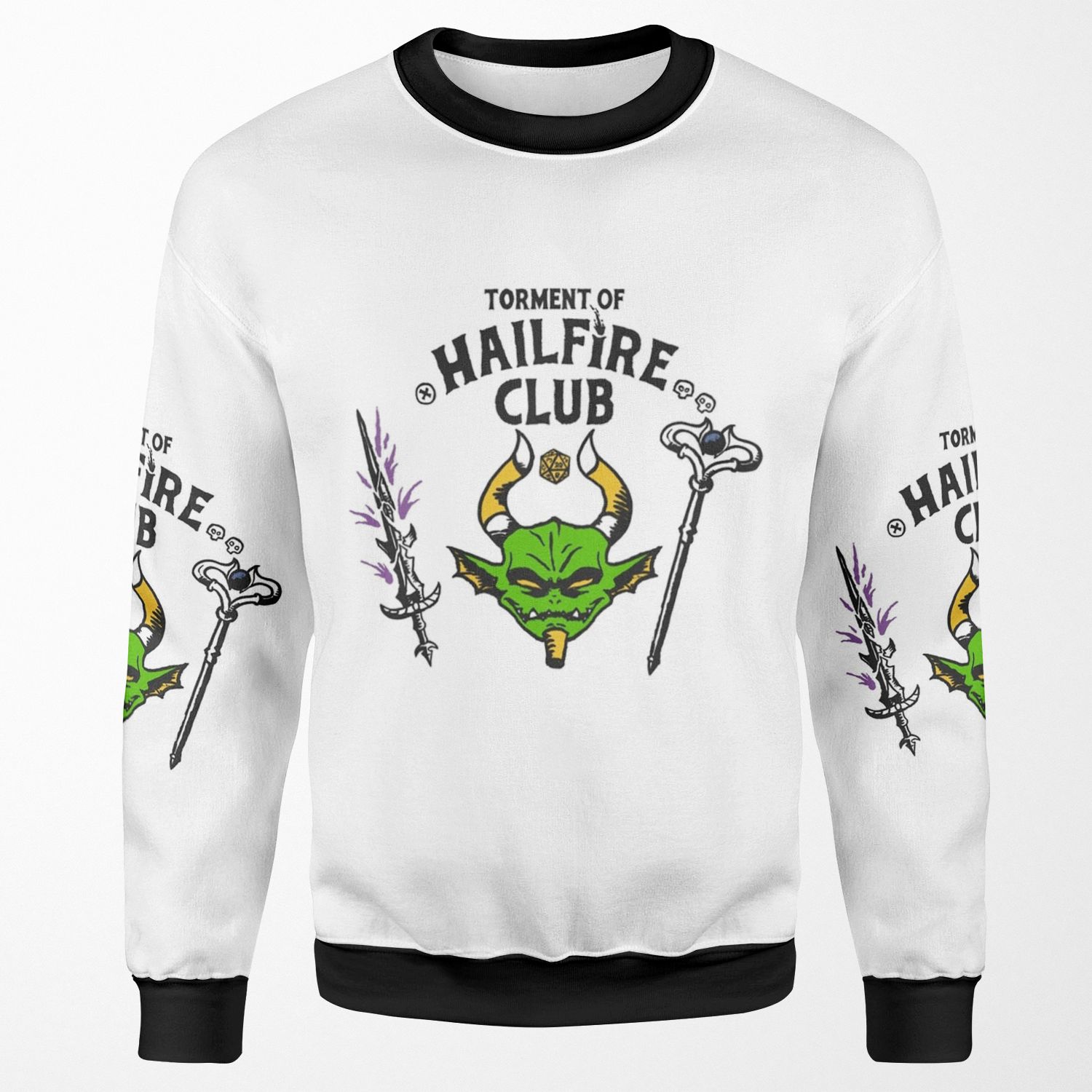 Torment Of Hailfire Club All-over-print Unisex Sweatshirt
