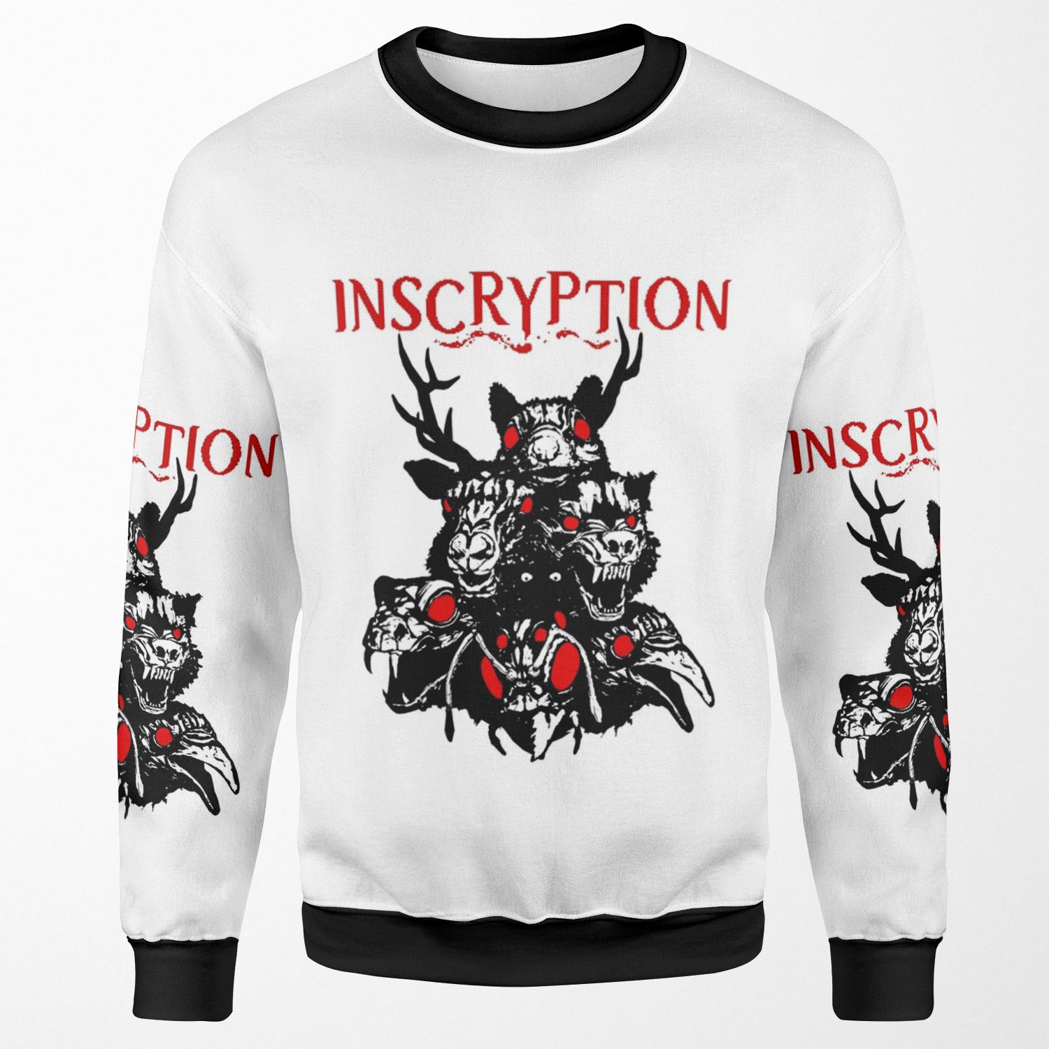 Totems With Inscryption Logo All-over-print Unisex Sweatshirt