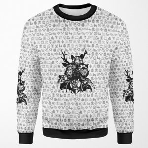 Totems With Sigils All-over-print Unisex Sweatshirt